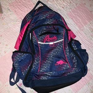 Heart pattern roots bag